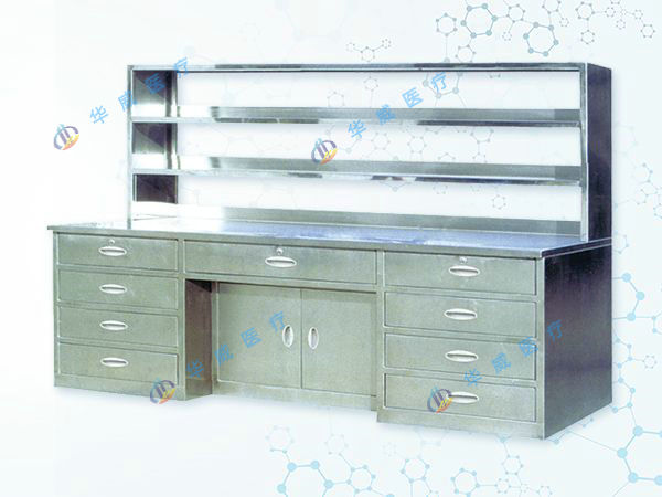 F3 不（bú）鏽鋼工作台（tái）（帶（dài）試劑架）